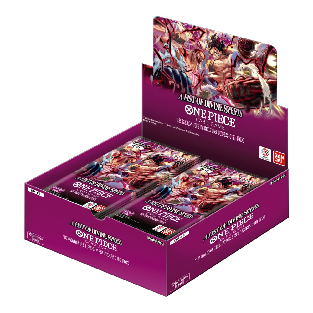 One Piece Card Game A Fist of Divine Speed OP-11 Booster Box