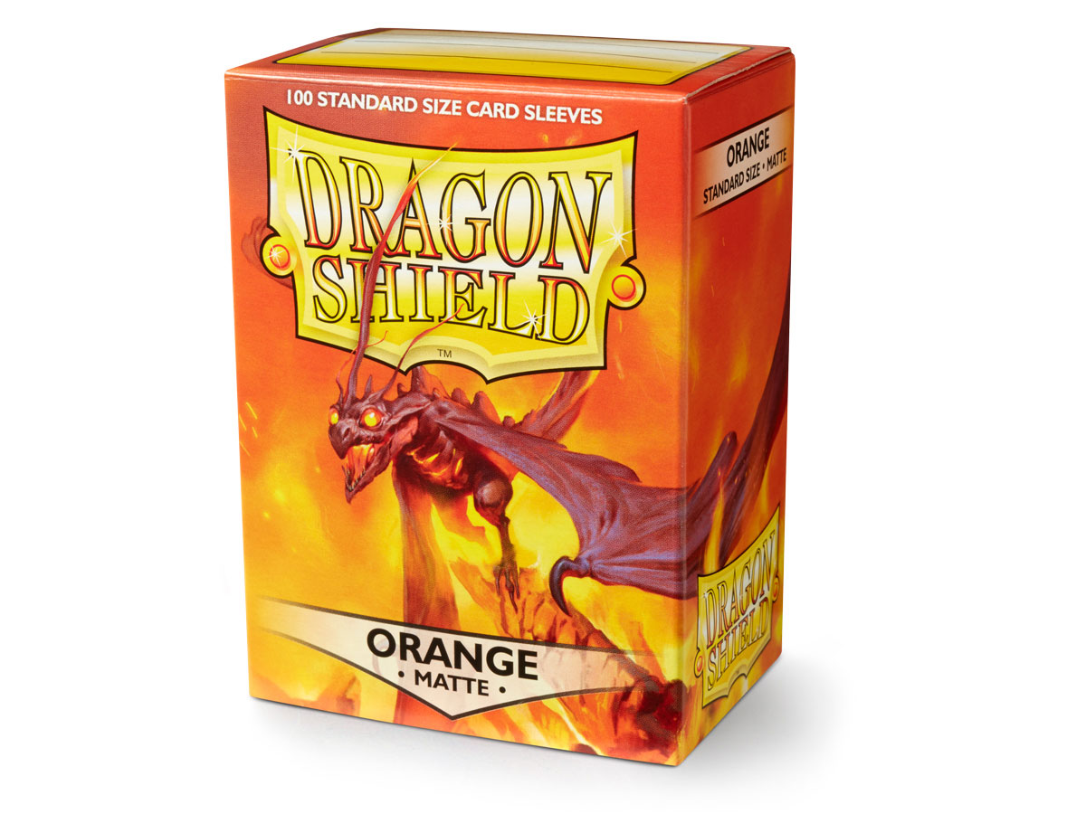 Dragon Shield Standard Size 100 Orange