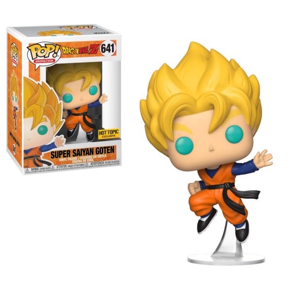 Dragon Ball Z Super Saiyan Goten Hot Topic Exclusive Sticker Pop! Vinyl
