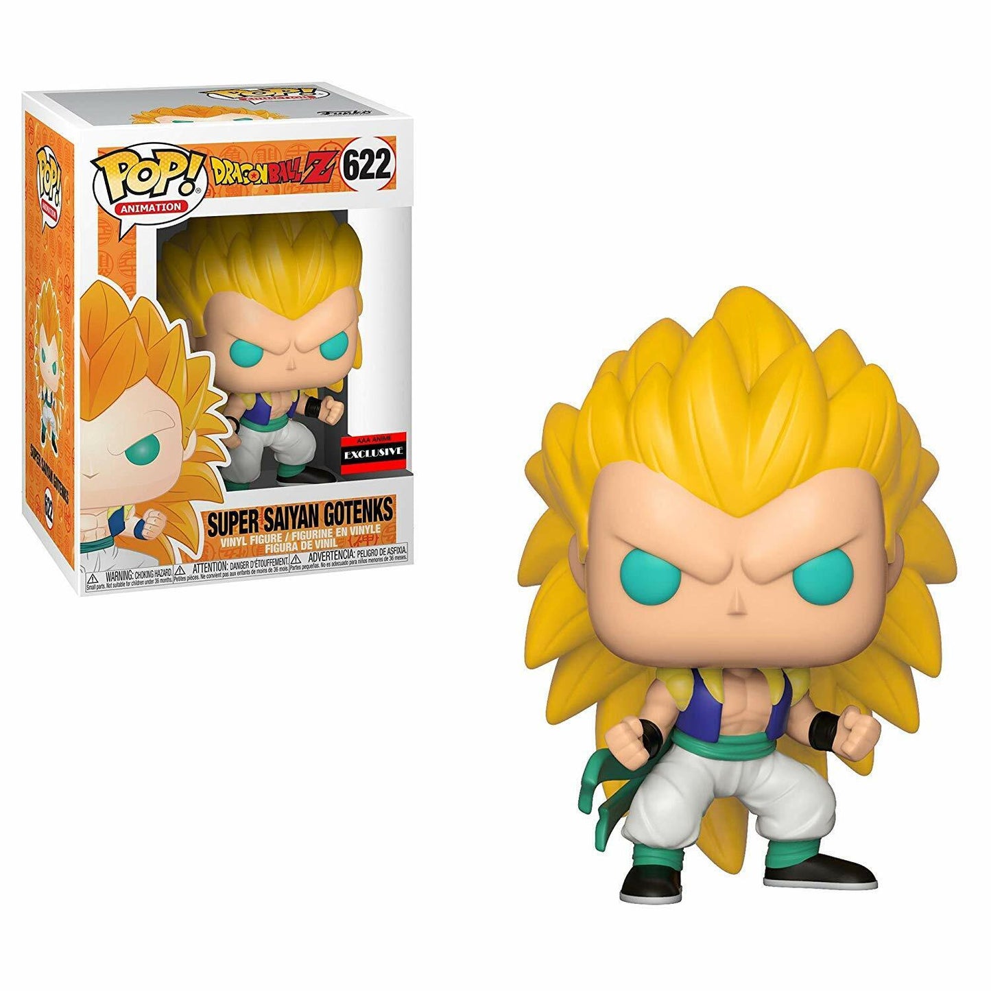 Dragon Ball Z Super Saiyan Gotenks AAA Anime Exclusive Pop! Vinyl