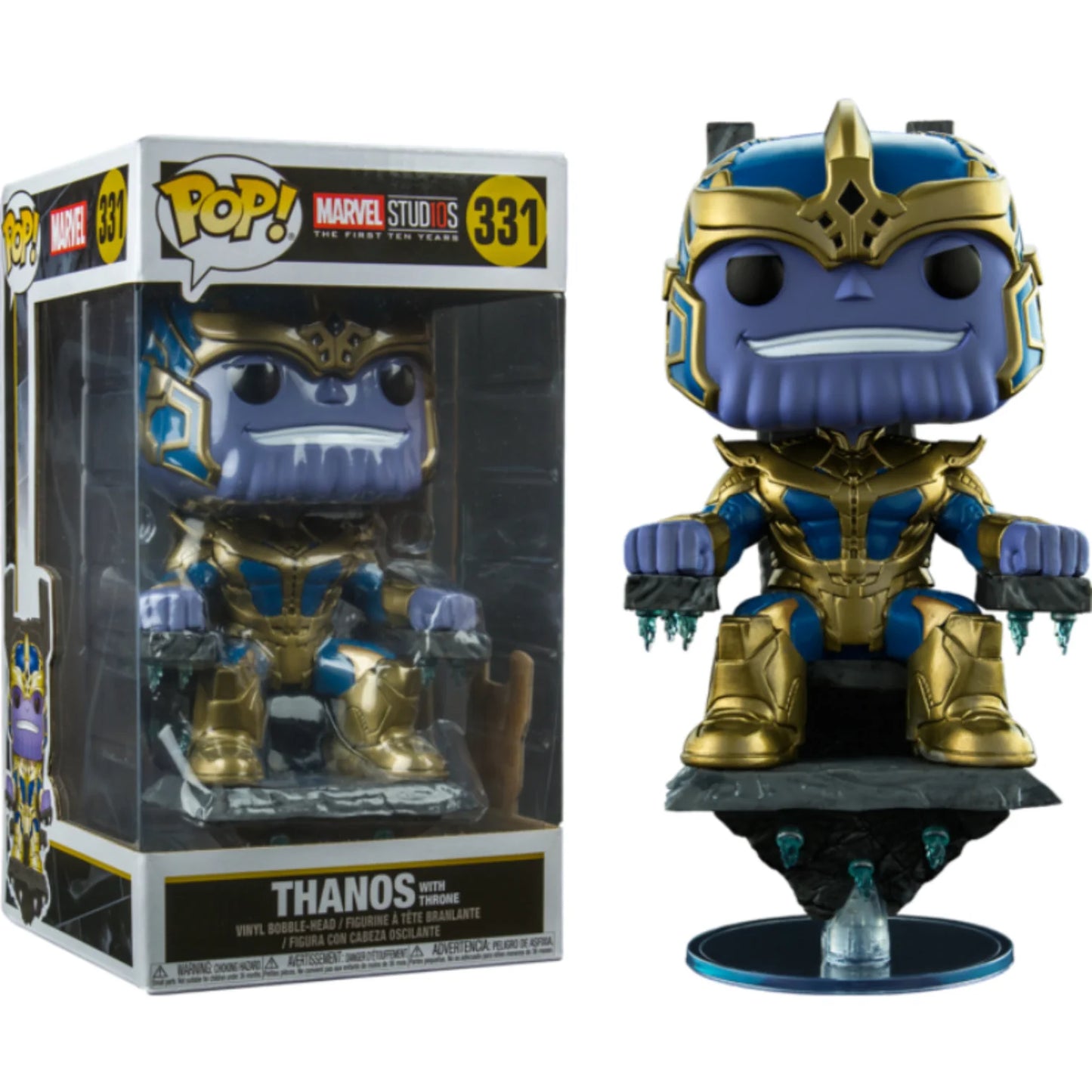 Marvel Studios The First Ten Years Thanos with Throne Pop! Vinyl