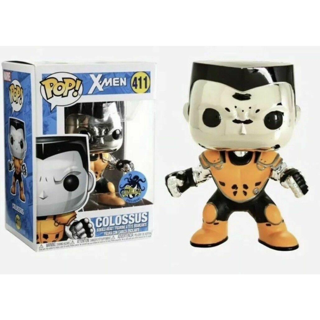 X-Men Colossus Yellow Suit Comikaze Exclusive Sticker Pop! Vinyl