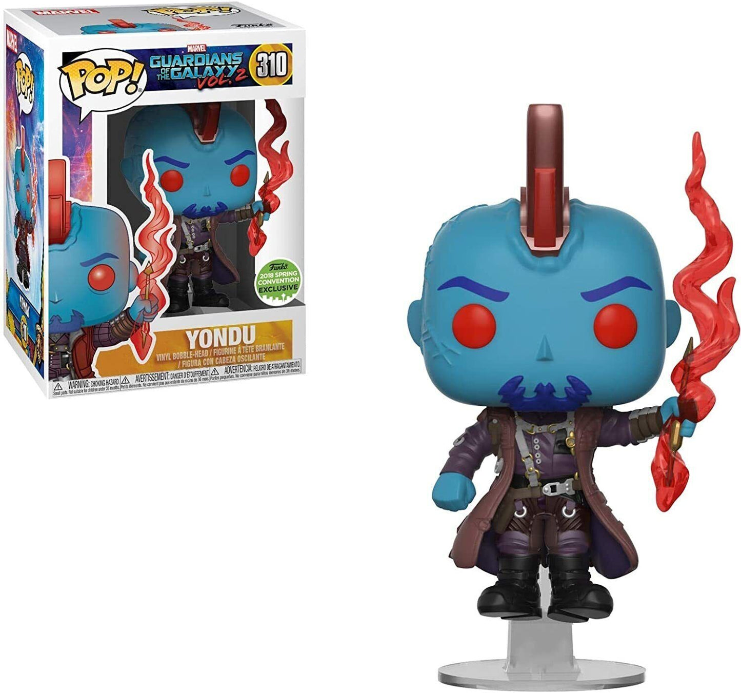 Guardians of the Galaxy Vol 2 Yondu 2018 Summer Convention Pop! Vinyl