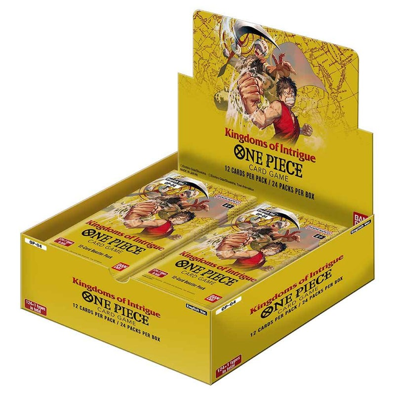 One Piece Card Game Kingdoms of Intrigue (OP-04) Booster Box