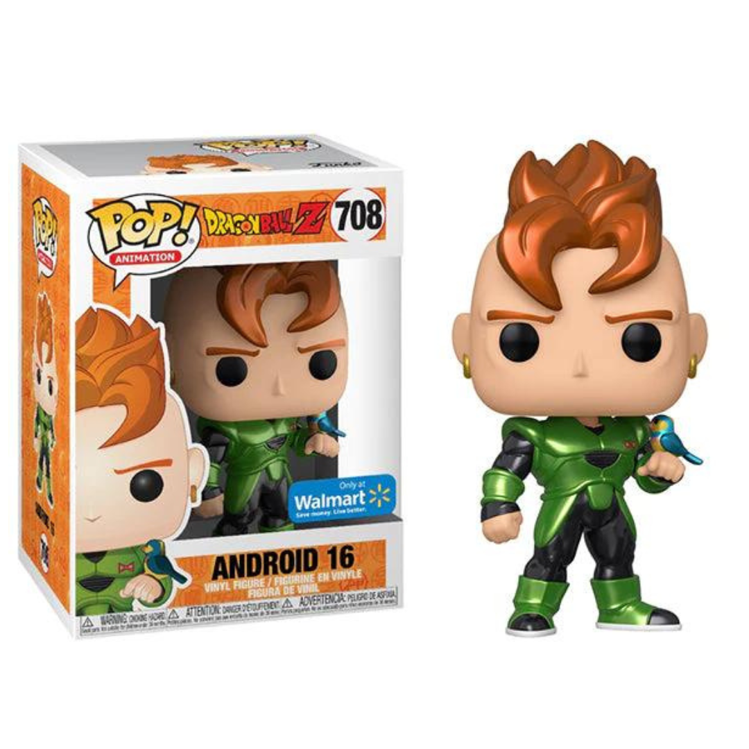 Dragon Ball Z Android 16 Walmart Sticker Pop! Vinyl
