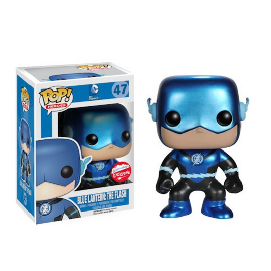Blue Lantern The flash fugitivetoys Exclusive Sticker Pop! Vinyl