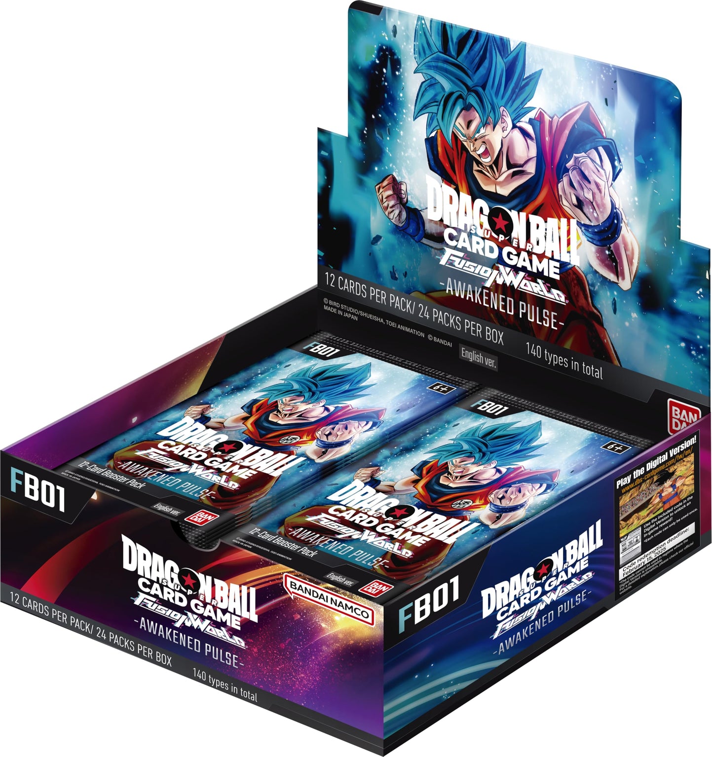 Dragon Ball Fusion World Awakened Pulse FB01 Booster Box