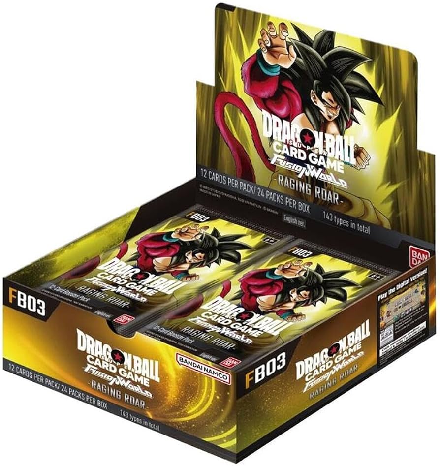 Dragon Ball Fusion World Raging Roar FB03 Booster Box