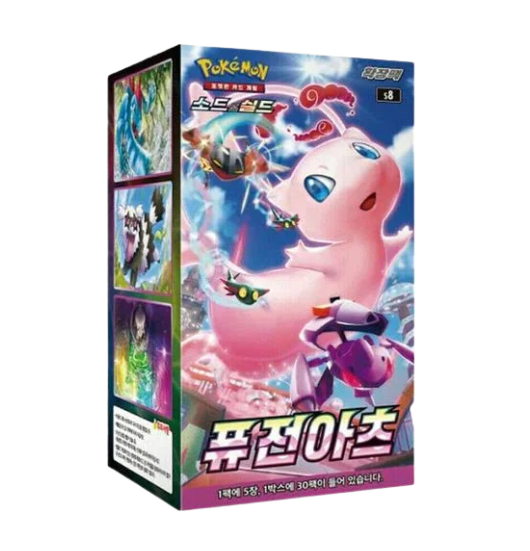 Korean Pokemon TCG Sword and Shield Fusion Arts s8 Booster Box