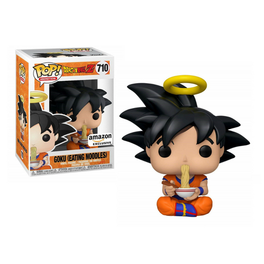 Dragon Ball Z Goku (Eating Noodles) Amazon Exclusive Sticker Pop! Vinyl