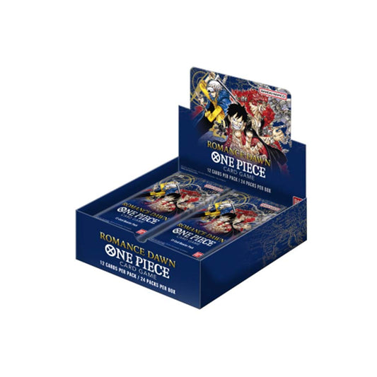 One Piece Card Game Romance Dawn OP-01 Booster Box (Blue Bottom)