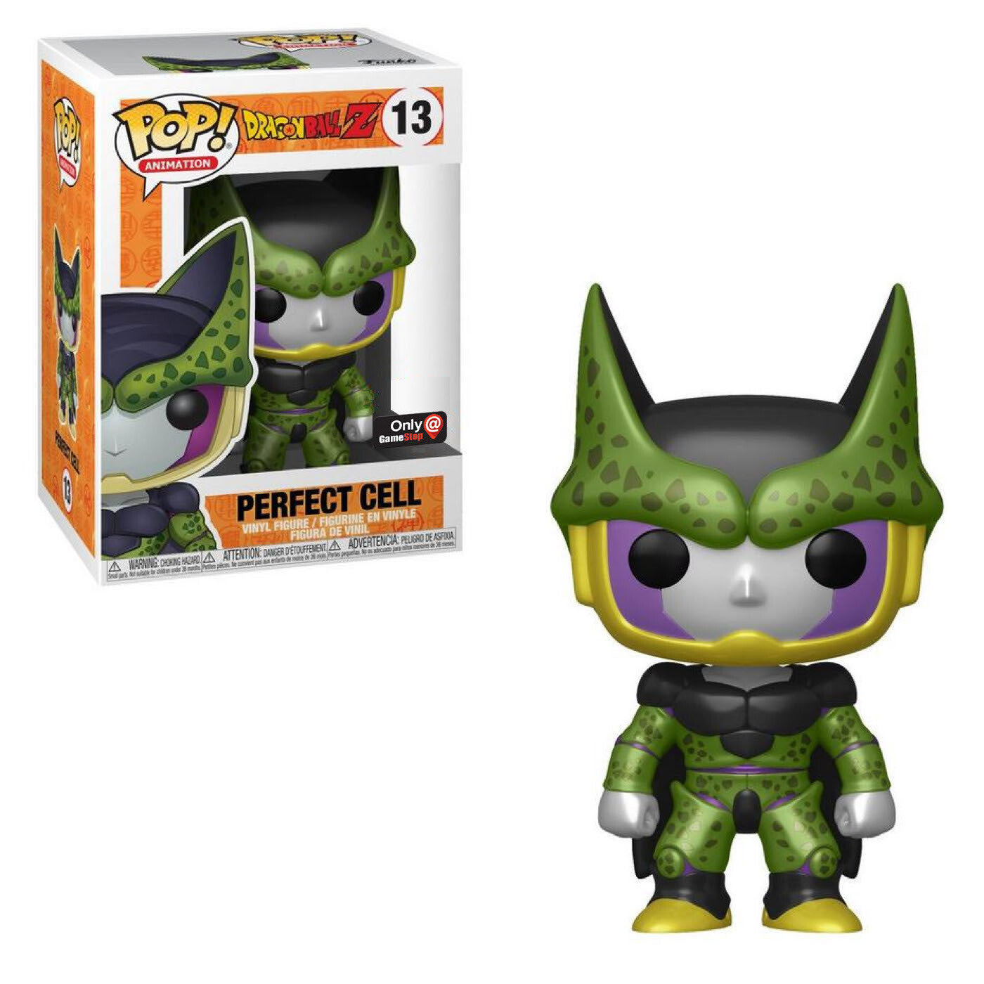 Dragon Ball Z Perfect Cell GameStop Sticker Pop! Vinyl