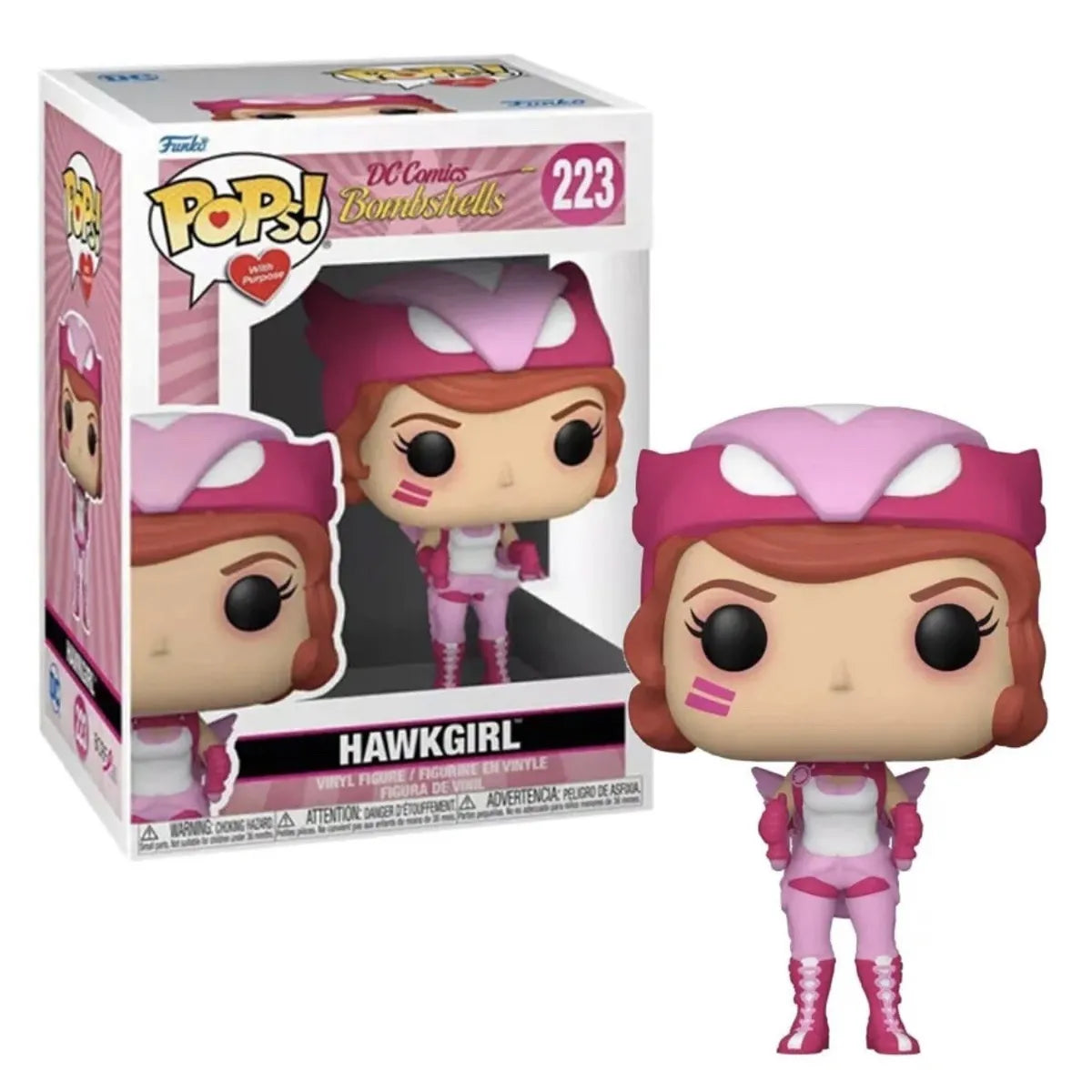 DC Comics Bombshell Hawkgirl Breast Cancer Research Foundation Pop! Vinyl