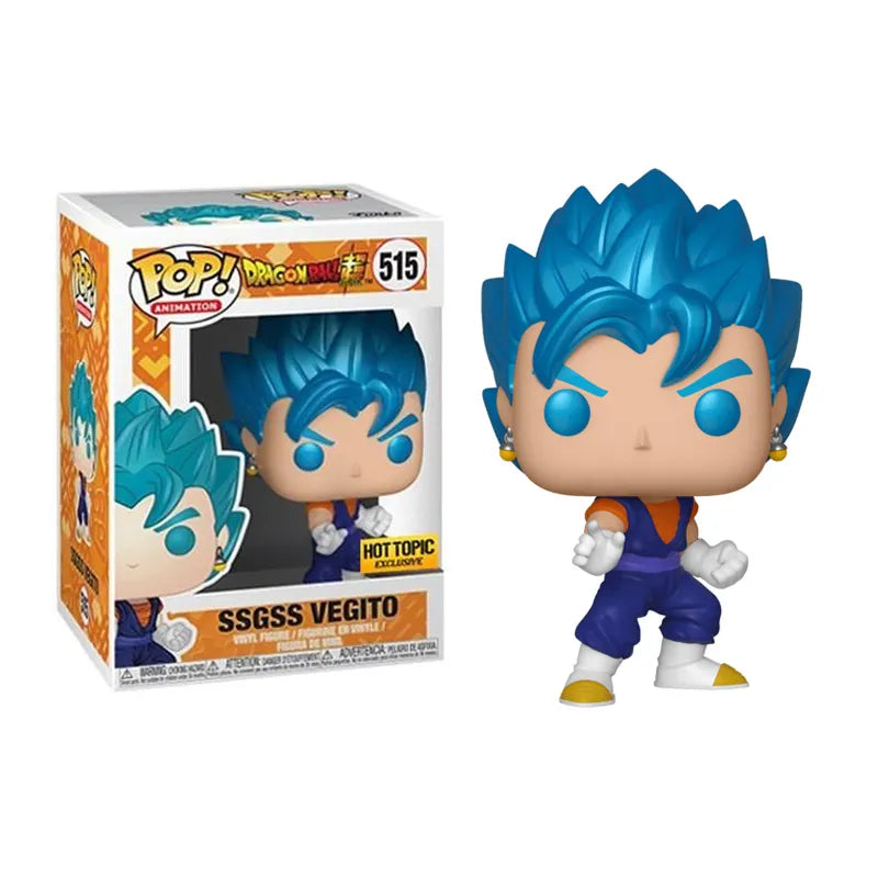 Dragon Ball Super SSGSS Vegito Hot Topic Exclusive Sticker Pop! Vinyl