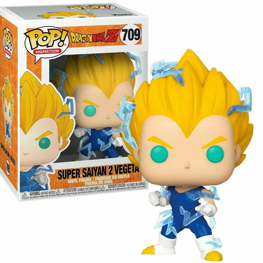 Dragon Ball Z Super Saiyan 2 Vegeta Special Edition Sticker Pop! Vinyl