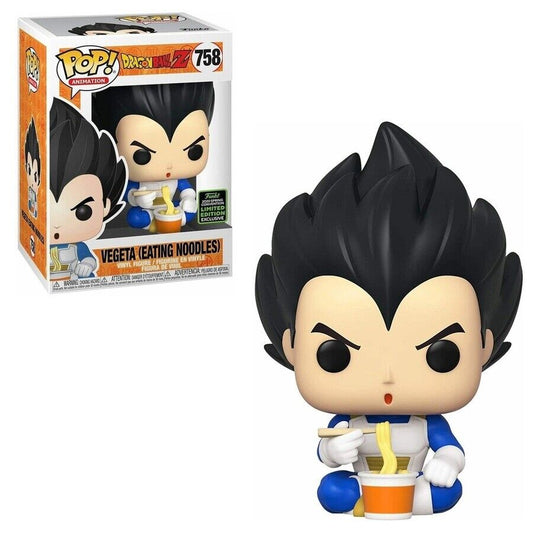 Dragon Ball Z Vegeta (Eating Noodles) 2020 Spring Convention Pop! Vinyl