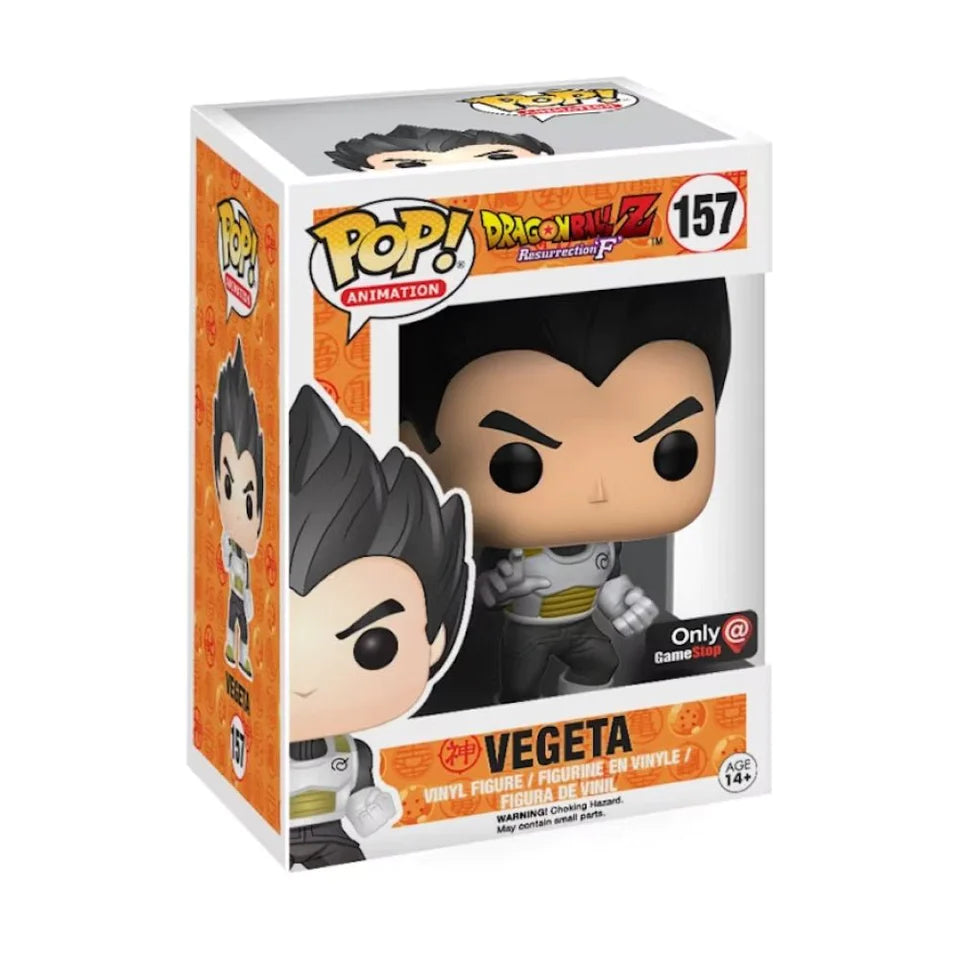Dragon Ball Z Vegeta Gamestop Sticker Pop! Vinyl