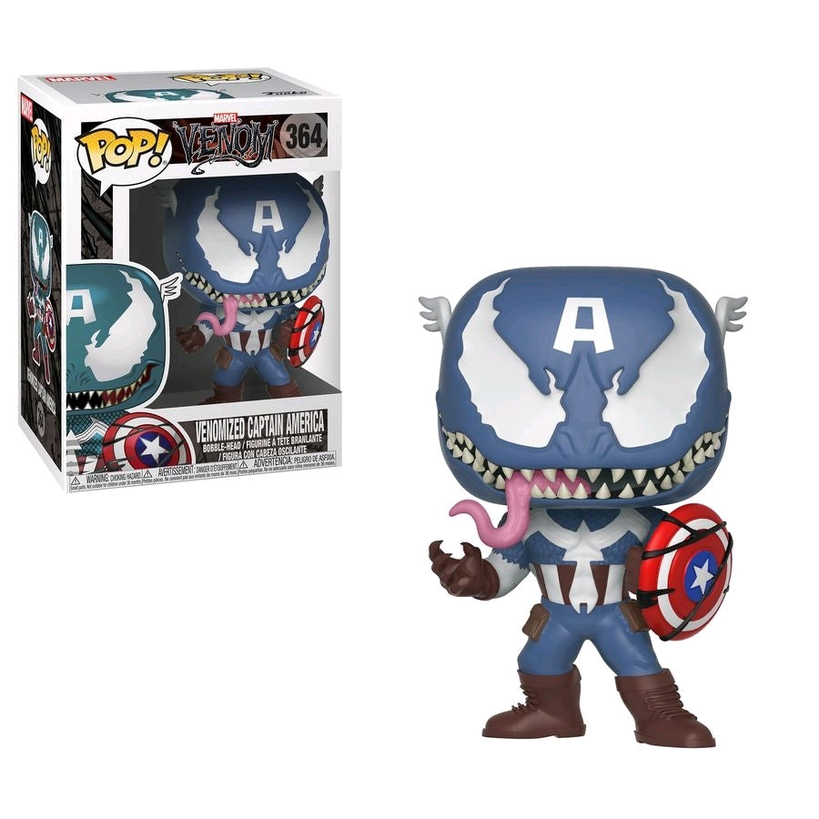 Venom Venomized Captain America Pop! Vinyl